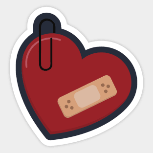 Heartbreak Sticker